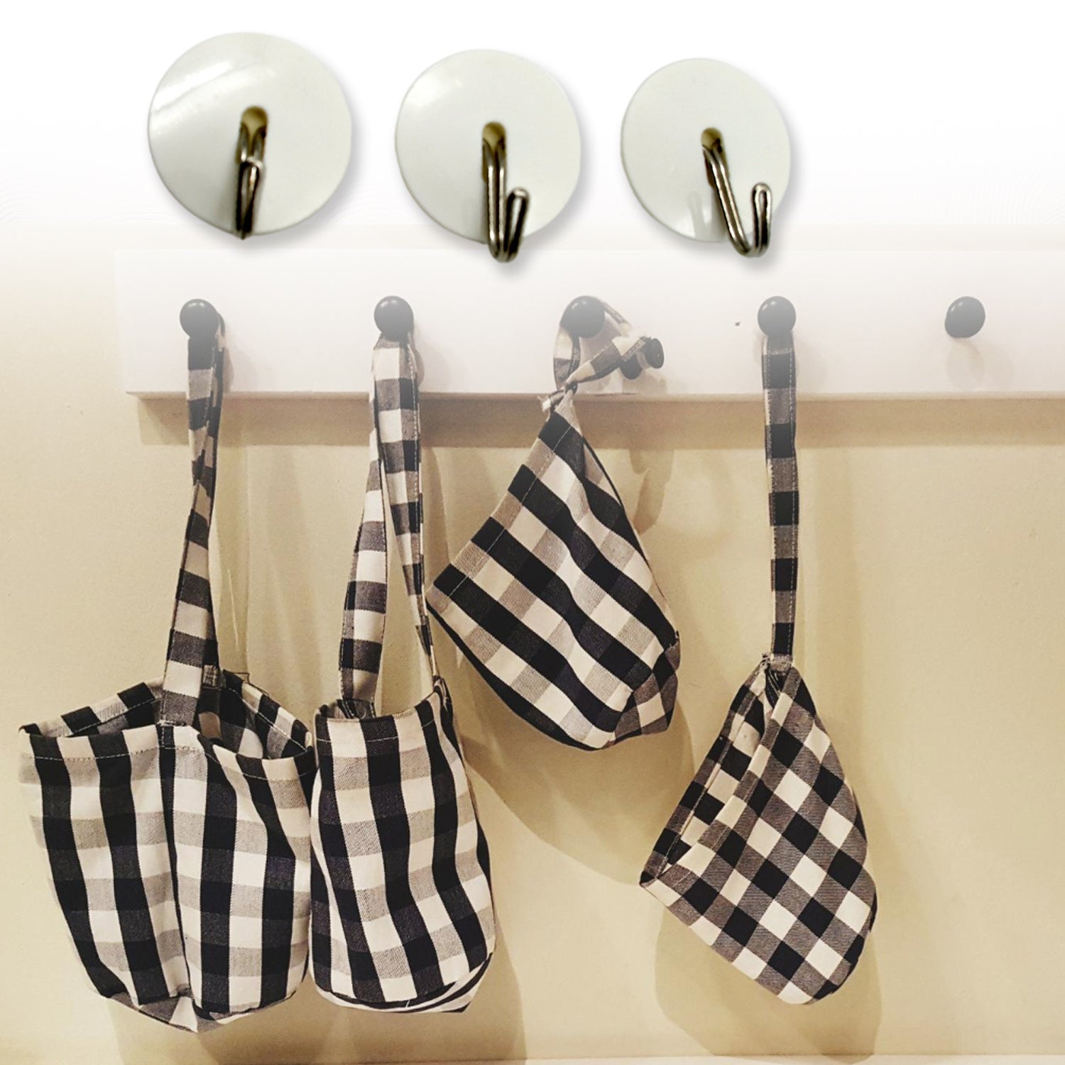 Strong Self-Adhesive Hooks (2 Pc): Heavy Duty, Waterproof, All-Purpose Strong Self-Adhesive Hooks (2 Pc): Heavy Duty, Waterproof, All-Purpose